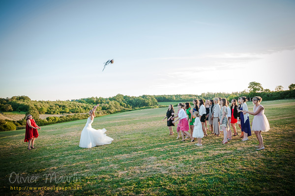 Lancement du bouquet