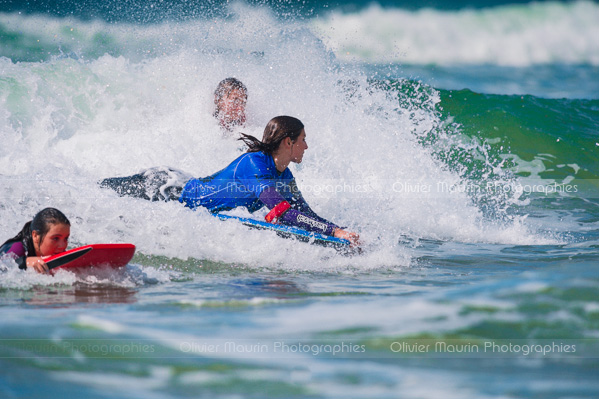 Cours de bodyboard avec Laury Thilleman