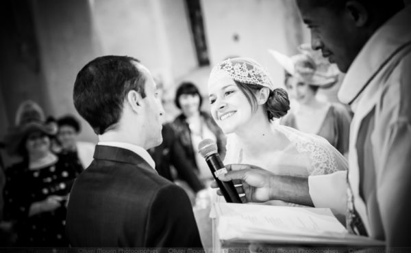 Cérémonie religieuse pour le mariage de Céline et Guillaume